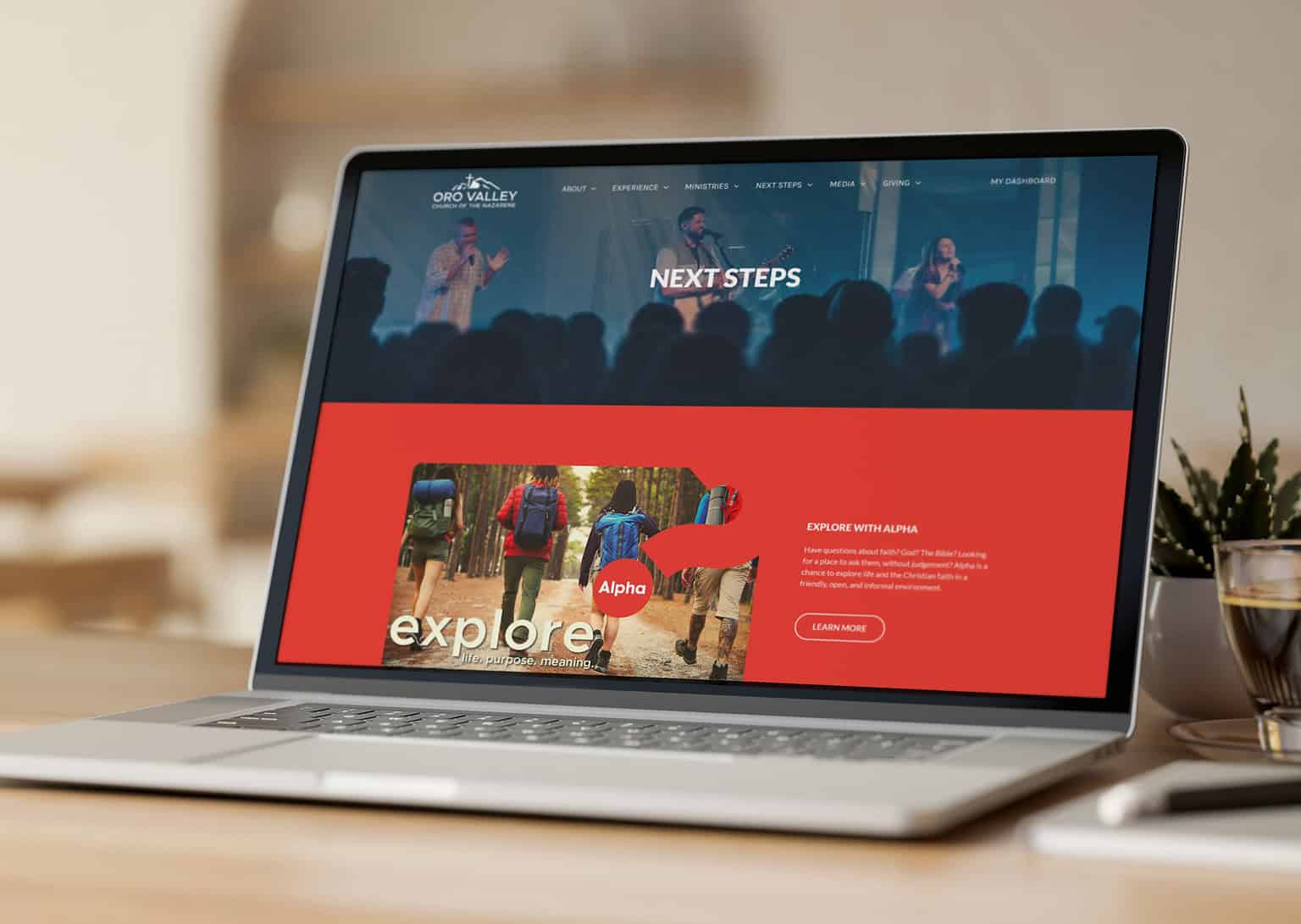 Ohio Valley Church website homepage