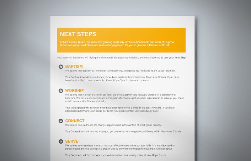 Next Steps FAQ Template